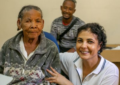 First hearing aid fitting in Tulear!