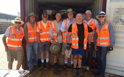 Volunteers Pack Two Sea Containers of Donated Medical Equipment for Madagascar