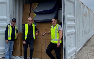 Sea Container of Donated Medical Equipment for Somaliland